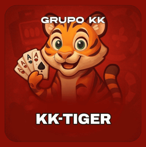 Imagem promocional da KKTIGER mostrando a plataforma e suas vantagens
